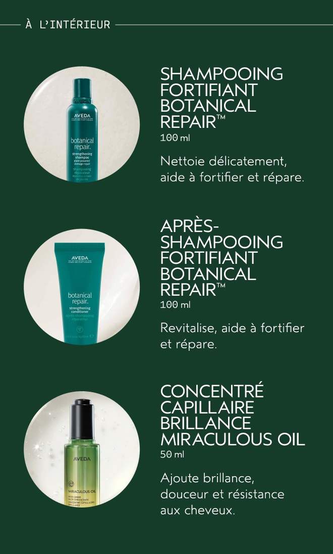 Gift of Radiance Ensemble de 3 articles Botanical Repair™ et Miraculous Oil