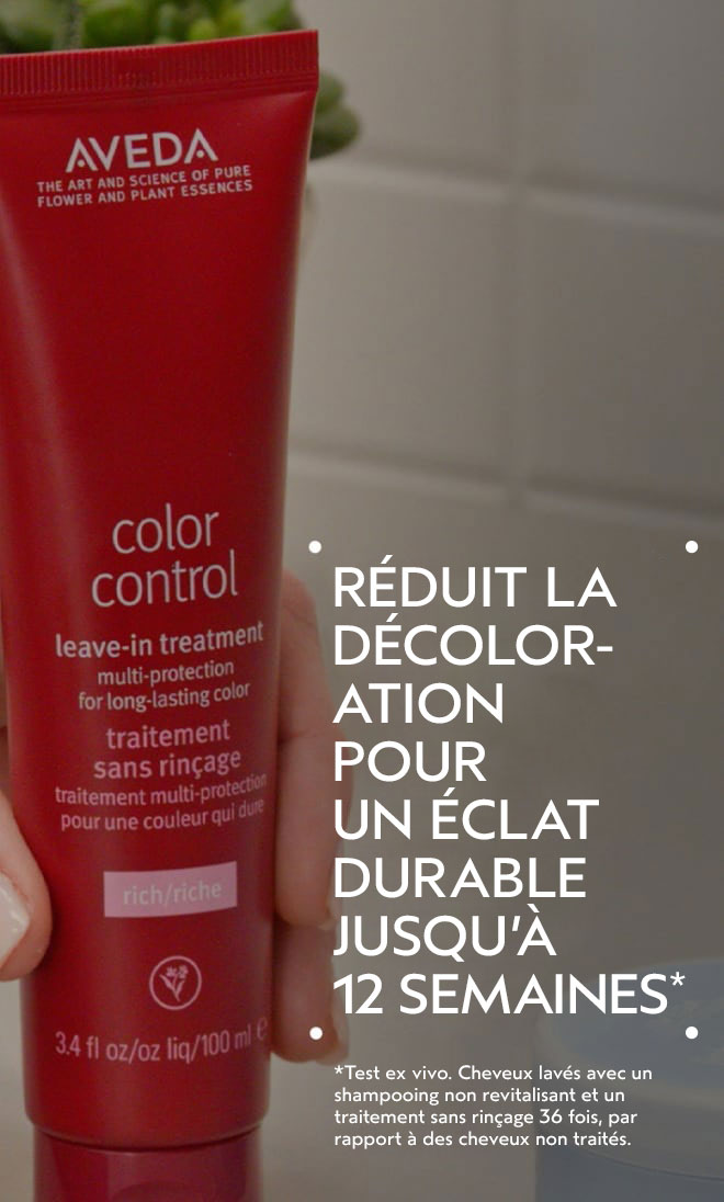 traitement sans rinçage color control : riche, 3,4 oz liq./100 ml