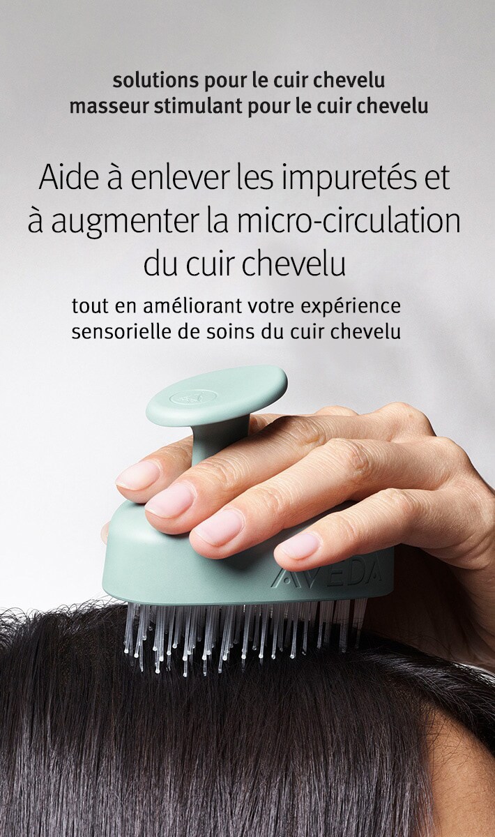 masseur stimulant le cuir chevelu scalp solutions