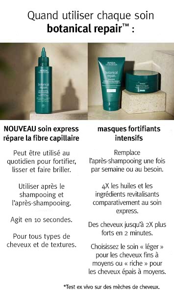 traitement éclair de renforcement des liaisons botanical repair<span class="trade">™</span>