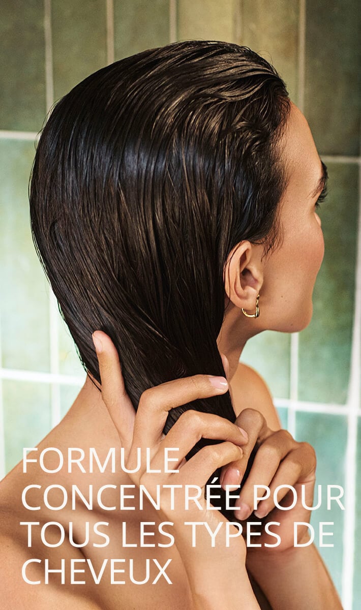 concentré haute brillance pour les cheveux à l’huile miraculeuse