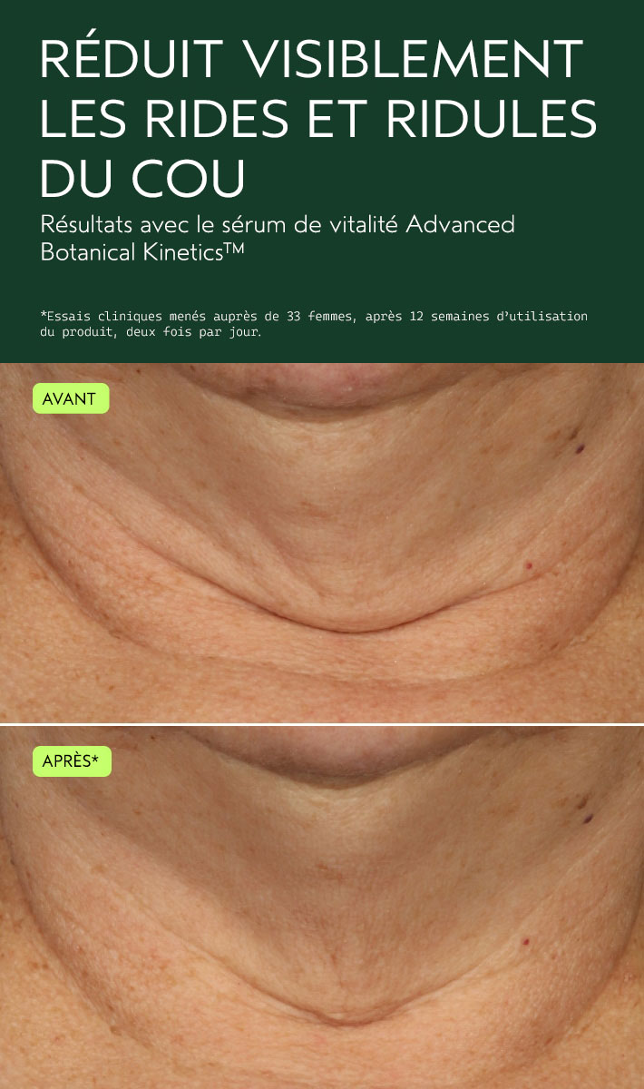 Sérum vitalité Advanced Botanical Kinetics™
