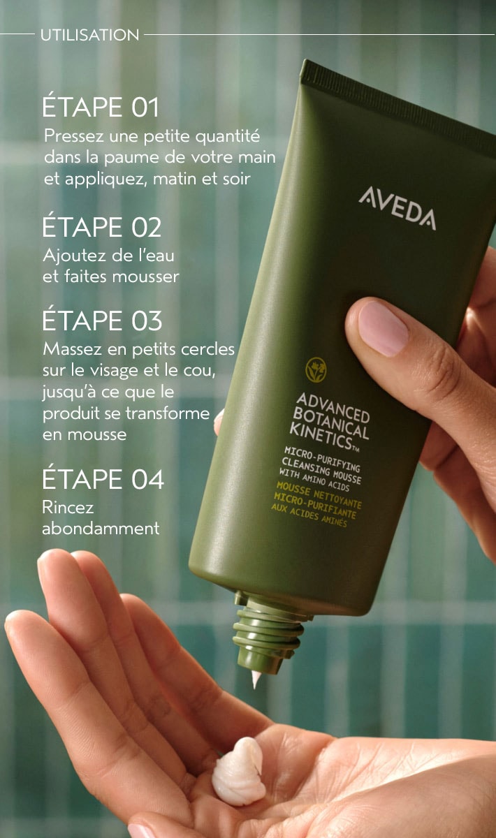 mousse nettoyante micro-purifiante Advanced Botanical Kinetics™, 150 ml