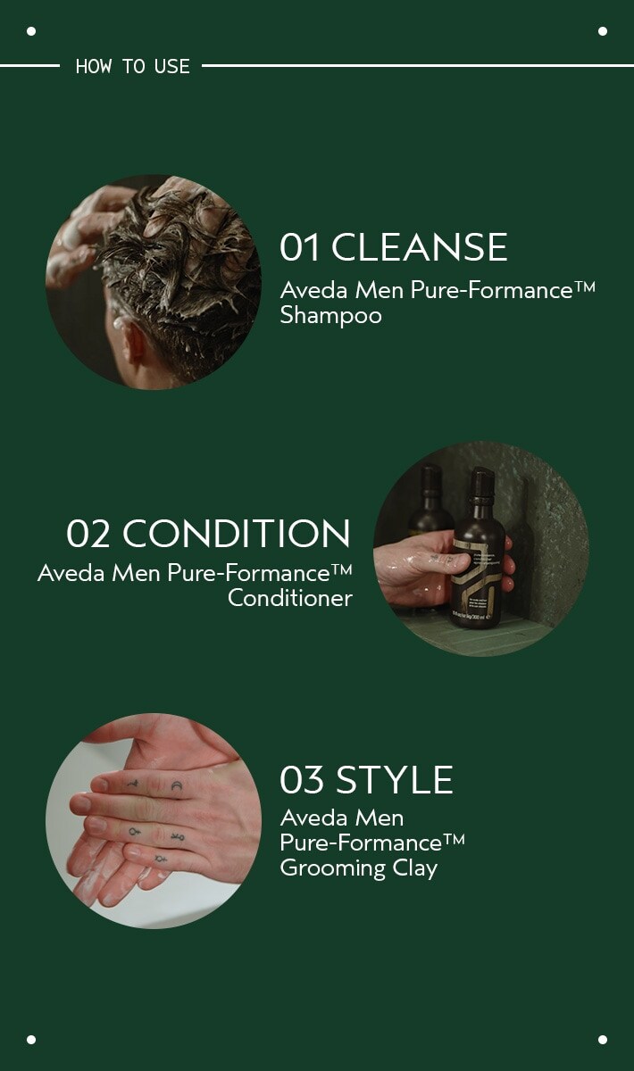 après-shampooing aveda men pure-formance<span class="trade">™</span>