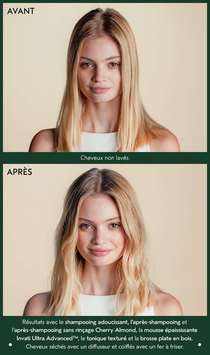 Brosse plate en bois Aveda