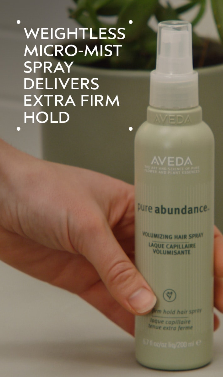 Laque capillaire volumisante pure abundance<span class="trade">™</span>