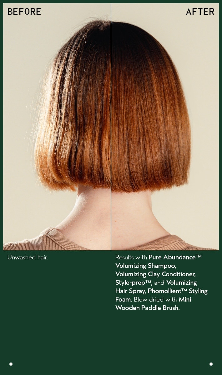 Laque capillaire volumisante pure abundance<span class="trade">™</span>