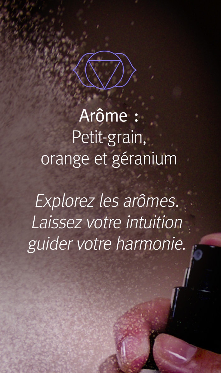 brume équilibrante perception pure-fume<span class="trade">™</span> chakra<span class="trade">™</span> 6