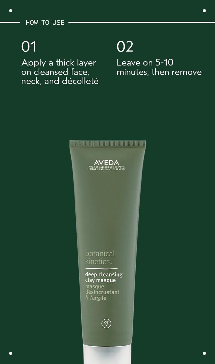 masque désincrustant à l'argile botanical kinetics<span class="trade">™</span>