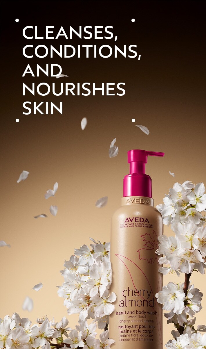 nettoyant pour les mains et le corps cherry almond