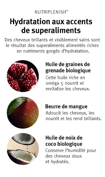 après-shampooing hydratation légère nutriplenish<span class="trade">™</span>