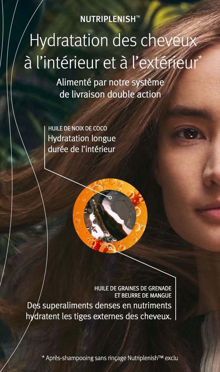 après-shampooing hydratation légère nutriplenish<span class="trade">™</span>