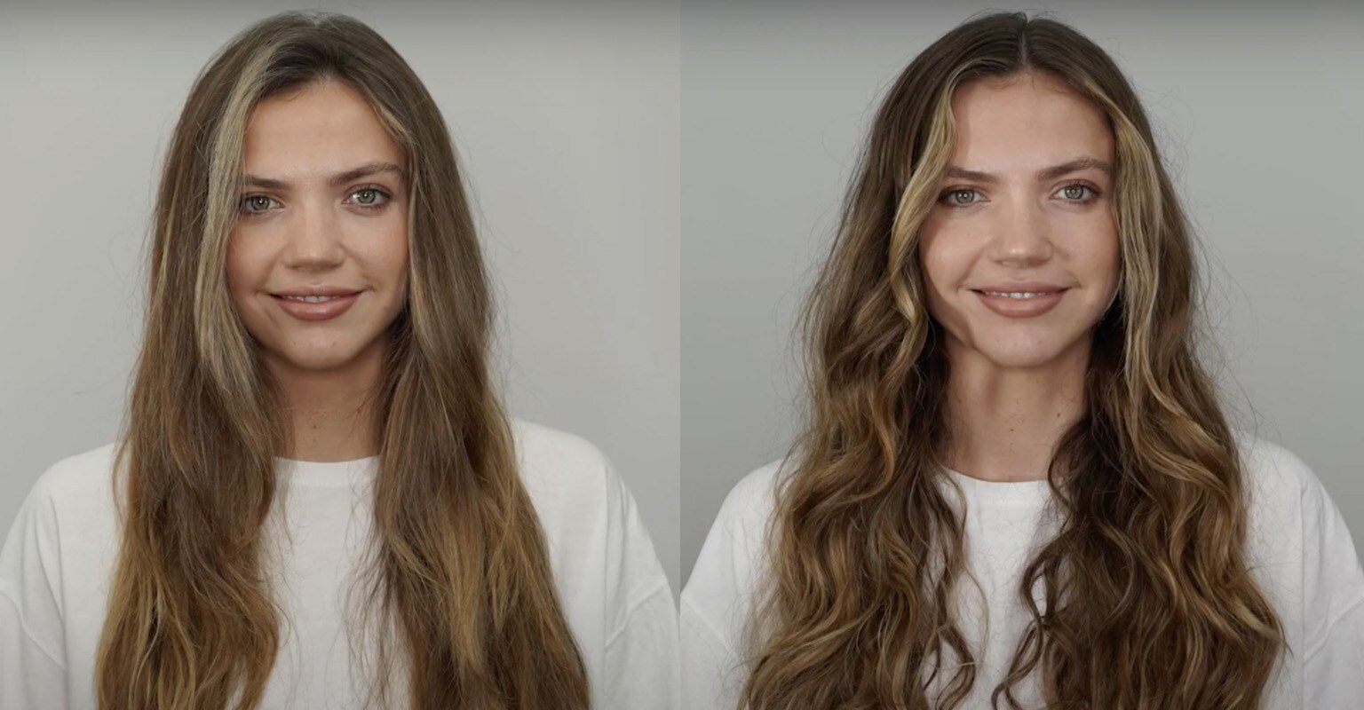 Cliquez sur la vidéo pour découvrir une méthode facile de bouclage des cheveux et de coiffure ondulée sans chaleur. 