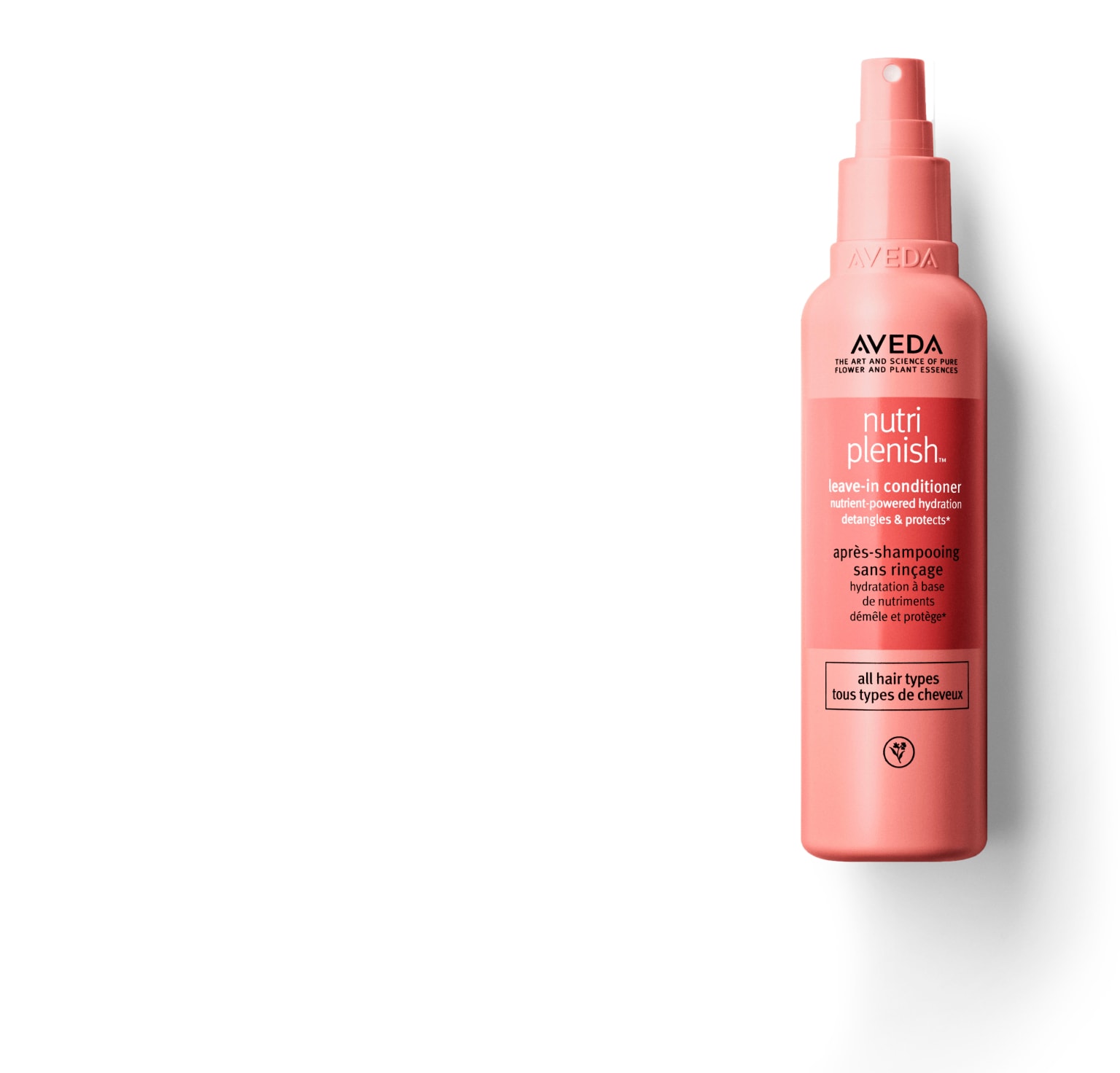 nutriplenish leave-in conditioner - 100% vegan hair nutrition for up to 2x the shine.