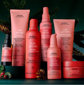 Magasinez la collection de coiffants et soins des cheveux nutriplenish d’Aveda pour hydrater et nourrir