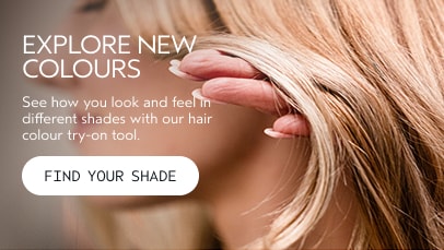 EXPLORE NEW COLOURS See how you look and feel in different shades with our hair colour try-on tool.