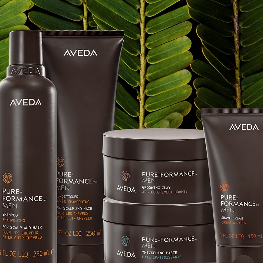 soins capillaires pour hommes aveda men pure-formance