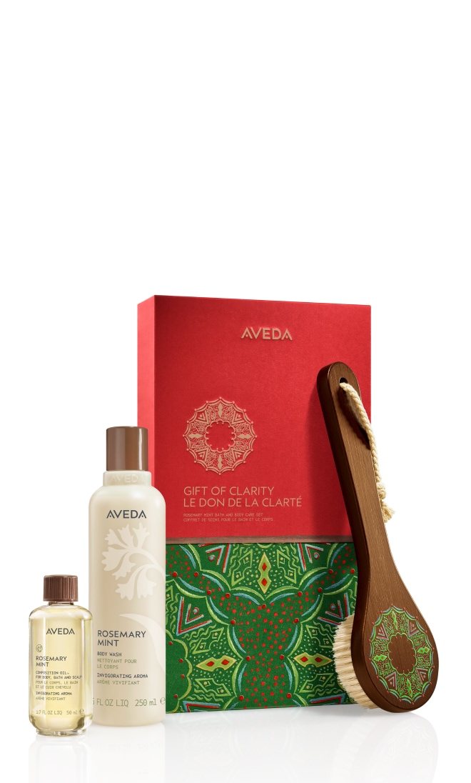 Gift of Clarity Ensemble de 3 articles bain et corps Rosemary Mint