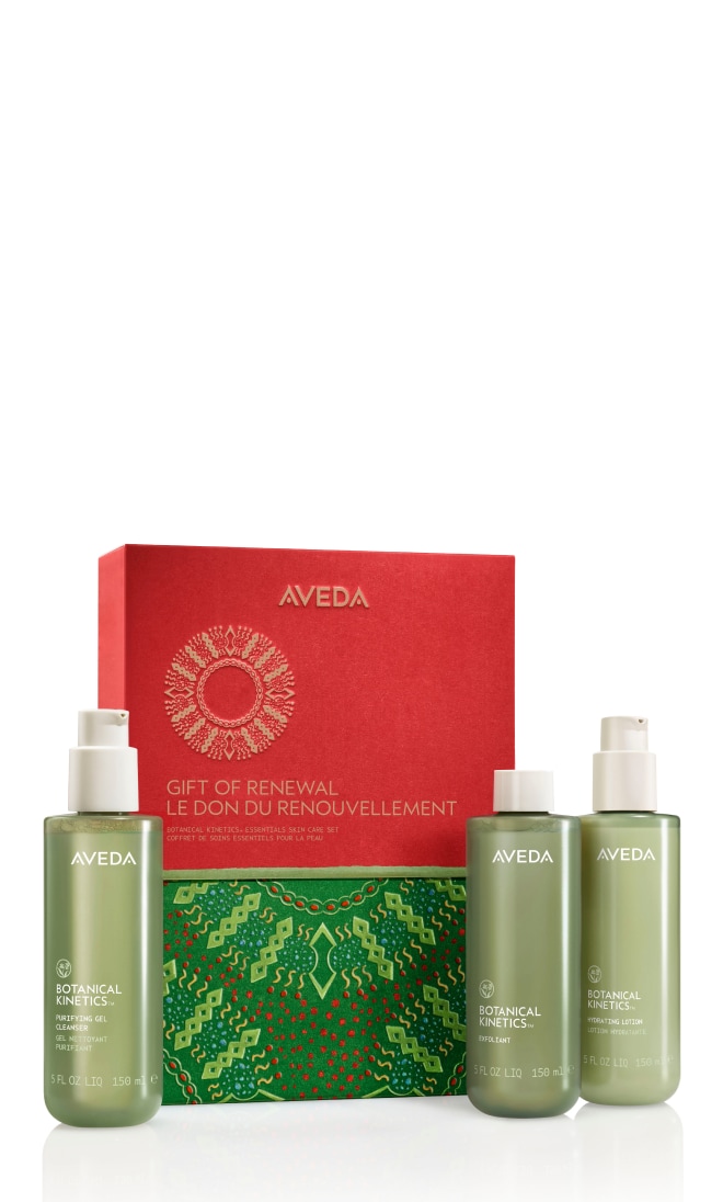 Gift of Renewal Ensemble de 3 soins de la peau essentiels Botanical Kinetics™