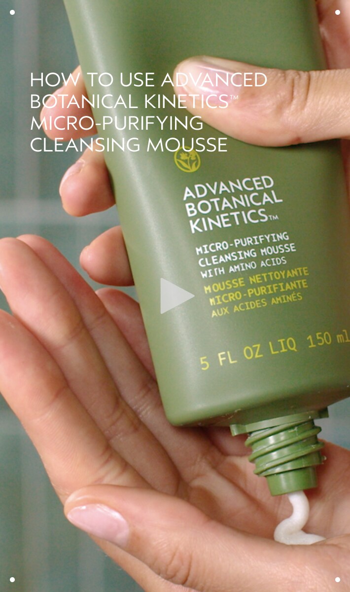 mousse nettoyante micro-purifiante Advanced Botanical Kinetics™, 150 ml