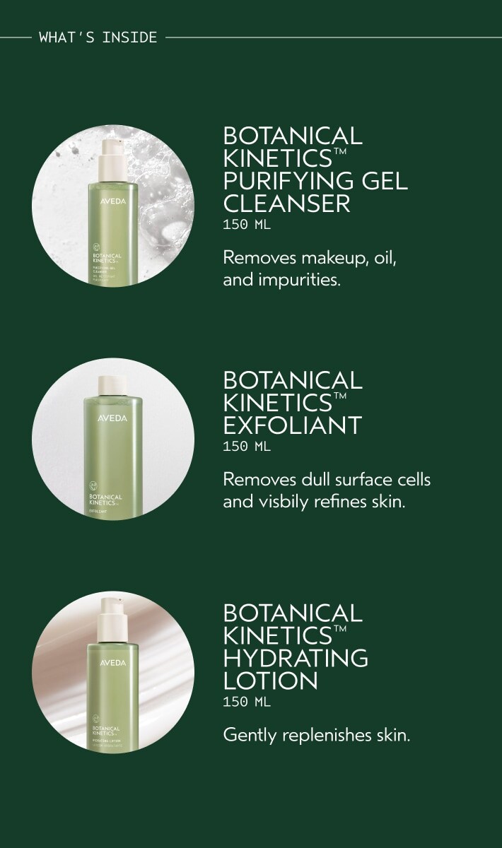 Gift of Renewal Ensemble de soins de la peau essentiels Botanical Kinetics™