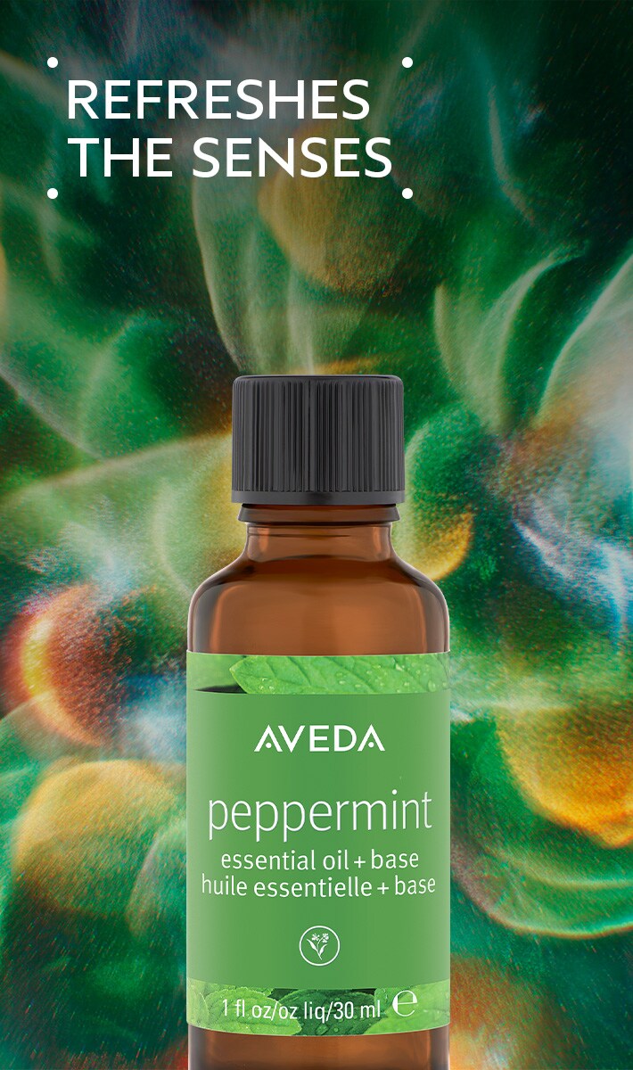 huile essentielle + base à la menthe poivrée